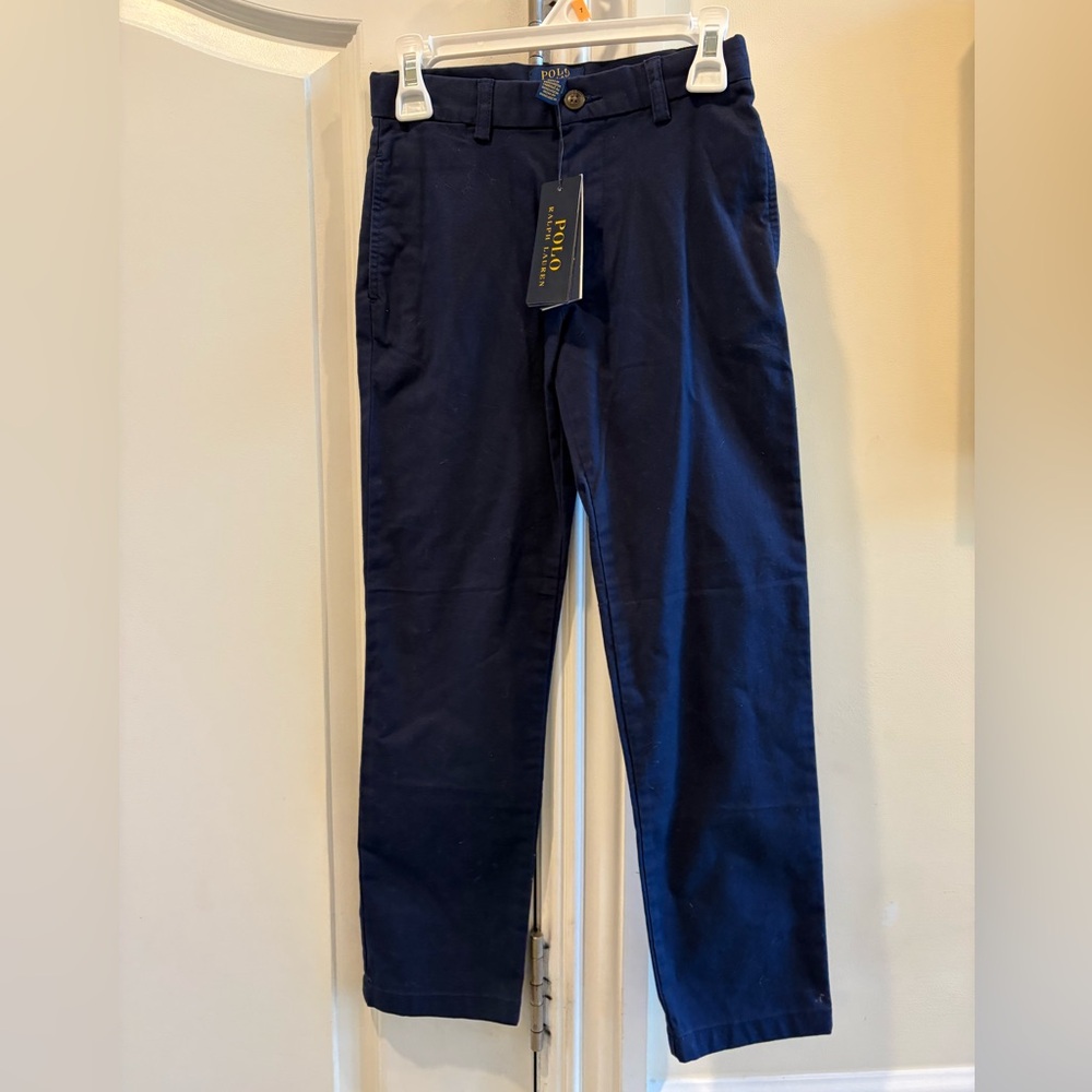 Ralph Lauren Navy Straight Chino boys
